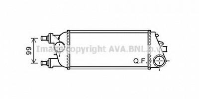 AVA QUALITY COOLING lc4100 -  Интеркулер